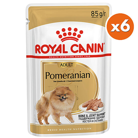 Royal Canin Pouch Pomeranian Irkı Özel Yaş Köpek Maması 85 Gr x 6 Adet - 1