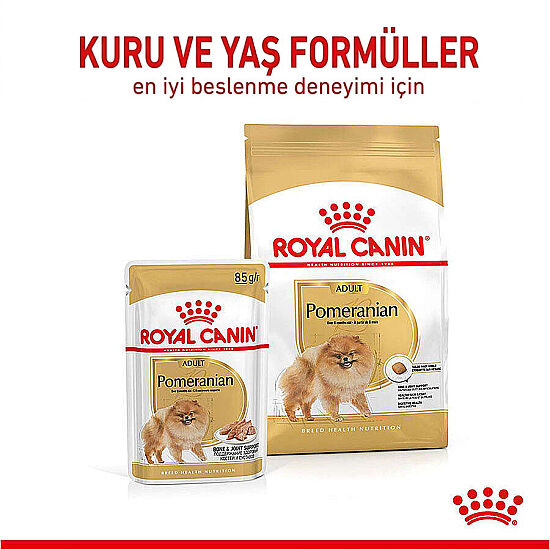 Royal Canin Pouch Pomeranian Irkı Özel Yaş Köpek Maması 85 Gr x 6 Adet - 5