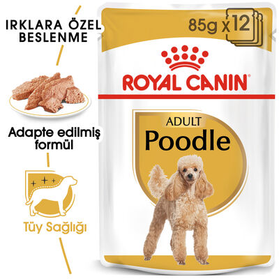Royal Canin Pouch Poodle Irkı Özel Yaş Köpek Maması 85 Gr - BOX - 12 Al 10 Öde