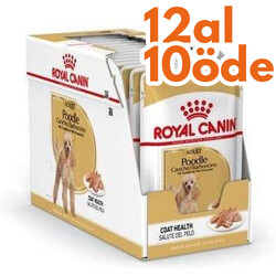 Royal Canin - Royal Canin Pouch Poodle Irkı Özel Yaş Köpek Maması 85 Gr - BOX - 12 Al 10 Öde