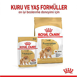 Royal Canin Pouch Pomeranian Irkı Özel Yaş Köpek Maması 85 Gr - 4