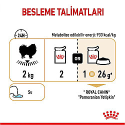 Royal Canin Pouch Pomeranian Irkı Özel Yaş Köpek Maması 85 Gr - 7