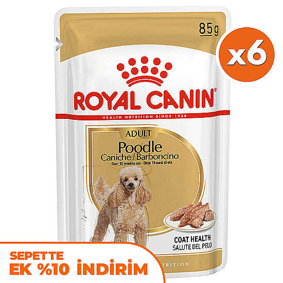Royal Canin Pouch Poodle Irkı Özel Yaş Köpek Maması 85 Gr x 6 Adet - 1