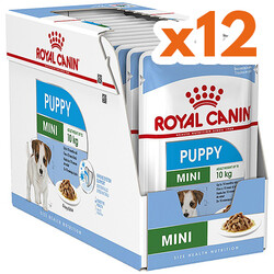 Royal Canin Pouch Mini Puppy Yavru Köpek Yaş Maması 85 Gr - BOX - x 12 Adet - Royal Canin