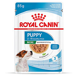 Royal Canin Pouch Mini Puppy Yavru Köpek Yaş Maması 85 Gr - BOX - x 12 Adet - 4