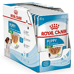 Royal Canin Pouch Mini Puppy Yavru Köpek Yaş Maması 85 Gr - BOX - x 12 Adet - 2