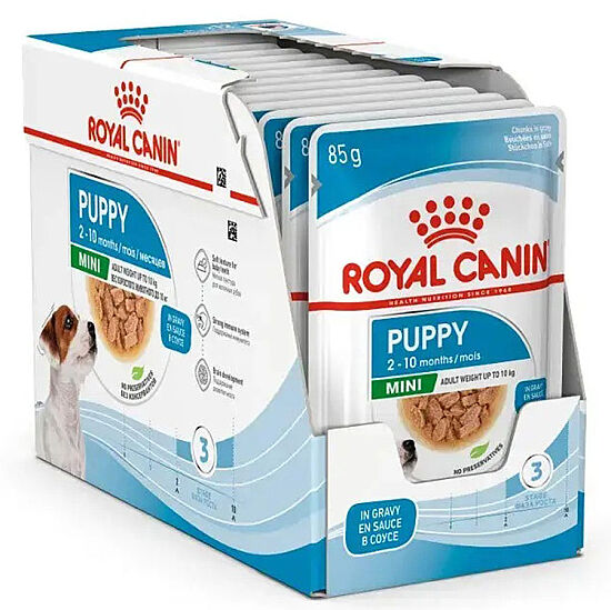 Royal Canin Pouch Mini Puppy Yavru Köpek Yaş Maması 85 Gr - BOX - x 12 Adet - 2