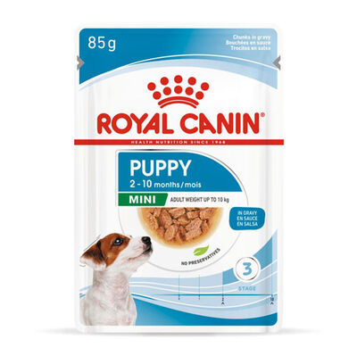 Royal Canin Pouch Mini Puppy Yavru Köpek Yaş Maması 85 Gr - BOX - 12 Al 10 Öde