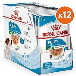 Royal Canin Pouch Mini Puppy Yavru Köpek Yaş Maması 85 Gr - BOX - x 12 Adet - Royal Canin