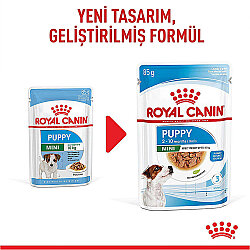 Royal Canin Pouch Mini Puppy Yavru Köpek Yaş Maması 85 Gr - 3