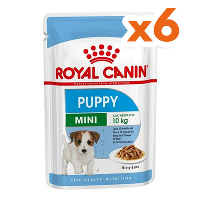 Royal Canin Pouch Mini Puppy Yavru Köpek Yaş Maması 85 Gr x 6 Adet - 1