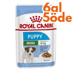 Royal Canin - Royal Canin Pouch Mini Puppy Yavru Köpek Yaş Maması 85 Gr - 6 Al 5 Öde