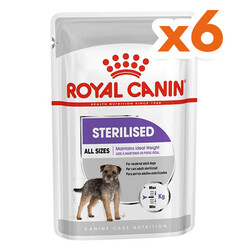 Royal Canin Pouch Sterilised Adult Tüm Irklar İçin Kısır Köpek Yaş Maması 85 Gr x 6 Adet - Royal Canin