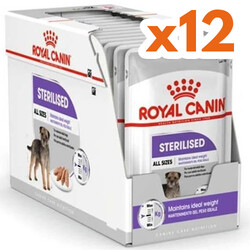 Royal Canin Pouch Sterilised Adult Tüm Irklar İçin Kısır Köpek Yaş Maması 85 Gr - BOX - x 12 Adet - Royal Canin