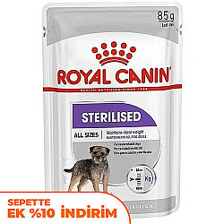 Royal Canin Pouch Sterilised Adult Tüm Irklar İçin Kısırlaştırılmış Köpek Yaş Maması 85 Gr - Royal Canin