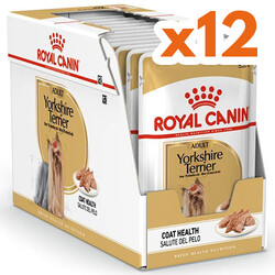 Royal Canin Pouch Yorkshire Terrier Irkı Özel Yaş Köpek Maması 85 Gr - BOX - x 12 Adet - Royal Canin
