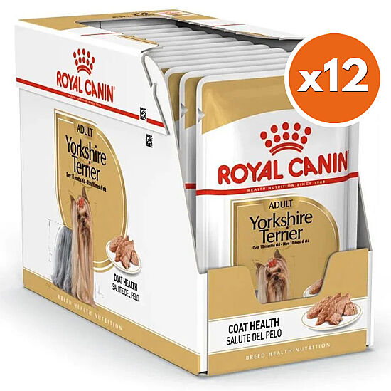Royal Canin Pouch Yorkshire Terrier Irkı Özel Yaş Köpek Maması 85 Gr - BOX - x 12 Adet - 1