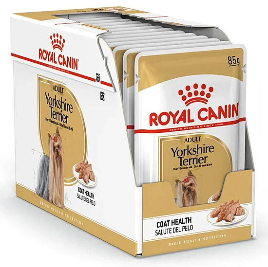 Royal Canin Pouch Yorkshire Terrier Irkı Özel Yaş Köpek Maması 85 Gr - BOX - x 12 Adet - 2