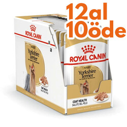Royal Canin - Royal Canin Pouch Yorkshire Terrier Irkı Özel Yaş Köpek Maması 85 Gr - BOX - 12 Al 10 Öde