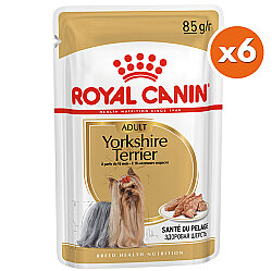 Royal Canin Pouch Yorkshire Terrier Irkı Özel Yaş Köpek Maması 85 Gr x 6 Adet - Royal Canin
