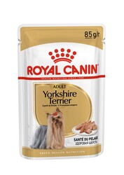 Royal Canin Pouch Yorkshire Terrier Irkı Özel Yaş Köpek Maması 85 Gr - Thumbnail