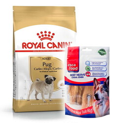 Royal Canin - Royal Canin Pug Irkına Özel Köpek Maması 1,5 Kg + Esca Food Köpek Ödülü