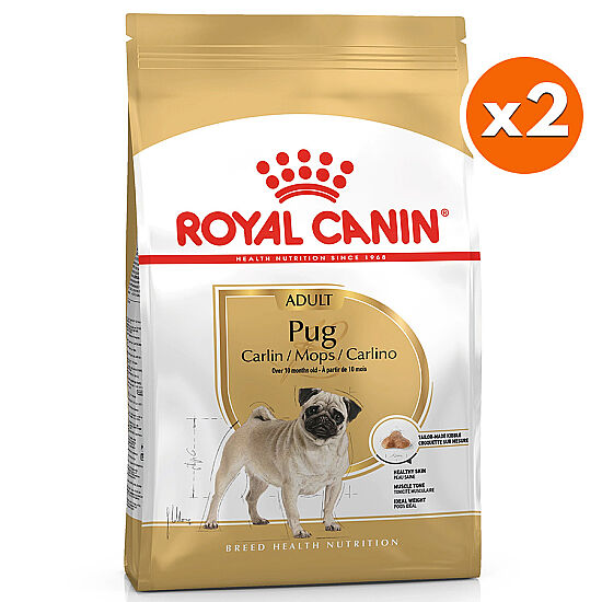 Royal Canin Pug Irkına Özel Köpek Maması 1,5 Kg x 2 Adet + Temizlik Mendili - 1