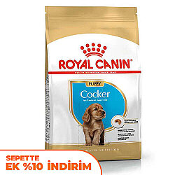 Royal Canin Cocker Puppy Irk Yavru Köpek Maması 3 Kg + Temizlik Mendili - Royal Canin