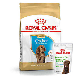 Royal Canin Cocker Puppy Irk Yavru Köpek Maması 3 Kg + Royal Canin Yavru Köpek Ödülü - Royal Canin