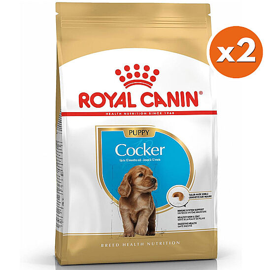Royal Canin Cocker Puppy Irk Yavru Köpek Maması 3 Kg x 2 Adet + Temizlik Mendili - 2
