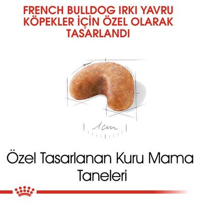Royal Canin French Bulldog Puppy Yavru Köpek Maması 3 Kg + Temizlik Mendili - 7