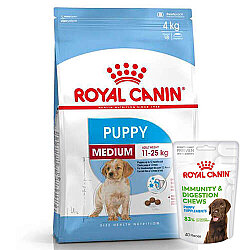 Royal Canin Medium Puppy Orta Irk Yavru Köpek Maması 4 Kg + Royal Canin Yavru Köpek Ödülü - Royal Canin