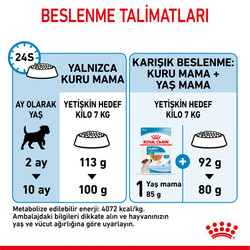 Royal Canin Mini Puppy Küçük Irk Yavru Köpek Maması 2 Kg + Temizlik Mendili - Thumbnail