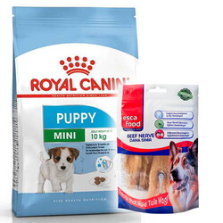 Royal Canin - Royal Canin Mini Puppy Küçük Irk Yavru Köpek Maması 2 Kg + Esca Food Köpek Ödülü