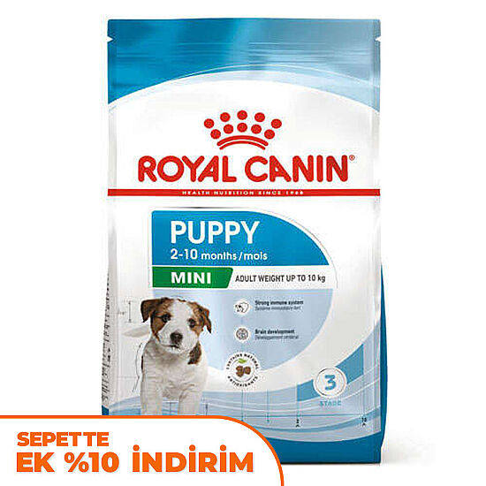 Royal Canin Mini Puppy Küçük Irk Yavru Köpek Maması 2 Kg + Temizlik Mendili - 1