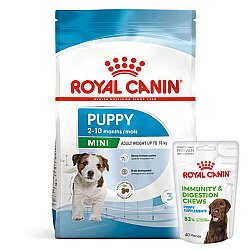 Royal Canin Mini Puppy Küçük Irk Yavru Köpek Maması 4 Kg + Royal Canin Yavru Köpek Ödülü - Royal Canin