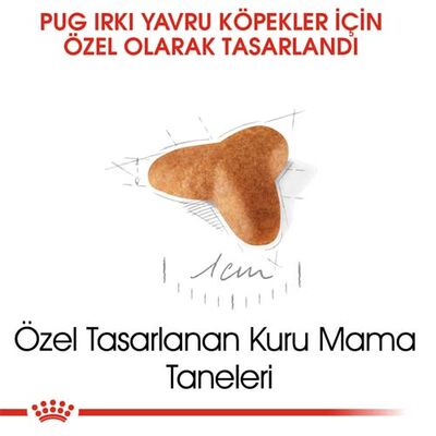 Royal Canin Pug Puppy Irkına Özel Yavru Köpek Maması 1,5 Kg + Esca Food Köpek Ödülü