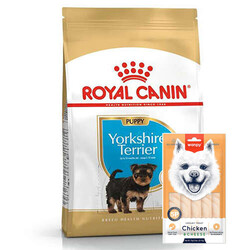 Royal Canin - Royal Canin Yorkshire Terrier Puppy Yavru Köpek Maması 1,5 Kg + Wanpy Creamy Treat 5x14 Gr
