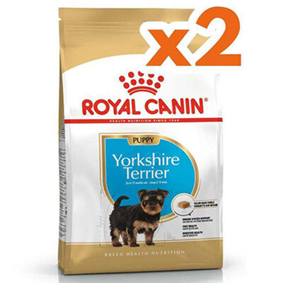 Royal Canin Yorkshire Terrier Puppy Yavru Köpek Maması 1,5 Kg x 2 Adet + Bez Çanta