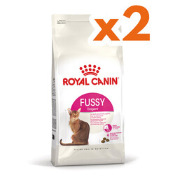 Royal Canin Fussy Exigent Seçici Kedi Maması 10 Kg x 2 Adet + 2 Adet Crocus Cream 4x15 Gr + Garden Mix Paste - Thumbnail