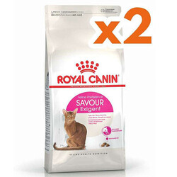 Royal Canin Savour Exigent Seçici Kedi Maması 10 Kg x 2 Adet + 2 Adet 10Lu Lolipop Kedi Ödülü - Thumbnail