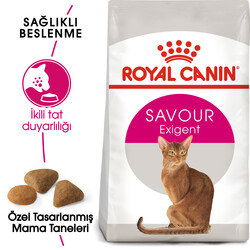 Royal Canin Savour Exigent Seçici Kedi Maması 2 Kg + Temizlik Mendili - Thumbnail
