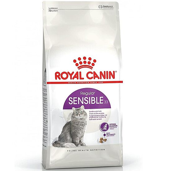 Royal Canin Sensible Hassas Kedi Maması 15 Kg x 2 Adet + 30 Adet Wooc Lolipop Ödül - 3