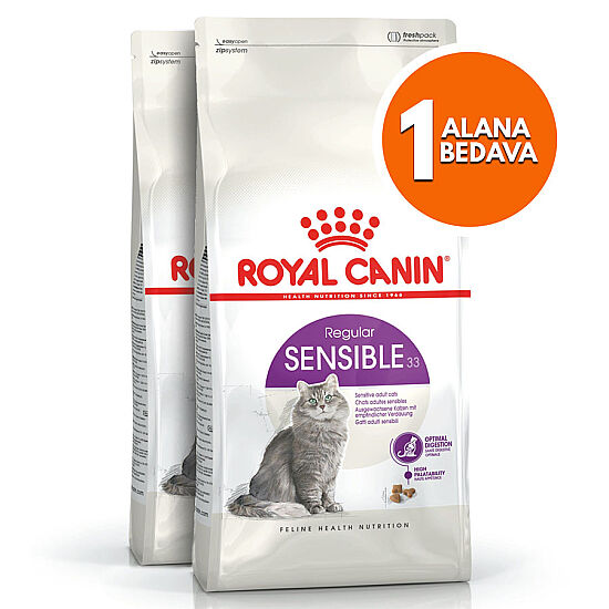 Royal Canin Sensible Hassas Kedi Maması 400 Gr x 2 Adet (Toplam 800 Gr) - 1