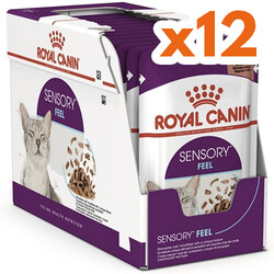 Royal Canin Sensory Feel Pouch Yaş Kedi Maması 85 Gr - BOX - x 12 Adet - Royal Canin