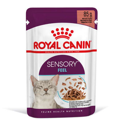 Royal Canin Sensory Feel Pouch Yaş Kedi Maması 85 Gr - BOX - 12 Al 10 Öde