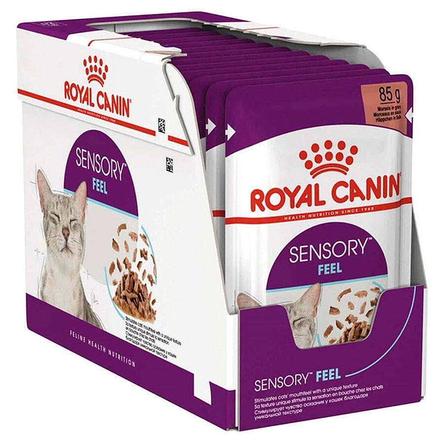 Royal Canin BOX Sensory Feel Pouch Yaş Kedi Maması 85 Gr x 12 Adet
