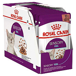 Royal Canin BOX Sensory Feel Pouch Yaş Kedi Maması 85 Gr x 12 Adet - Royal Canin