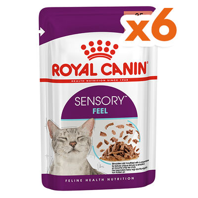Royal Canin Sensory Feel Pouch Yaş Kedi Maması 85 Gr x 6 Adet - 1