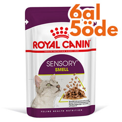 Royal Canin - ​Royal Canin Sensory Smell Pouch Yaş Kedi Maması 85 Gr - 6 Al 5 Öde